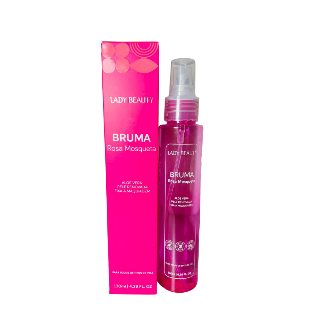 Brumas Fixadoras Lady Beauty (130ml) – O Segredo da Maquiagem Blindada